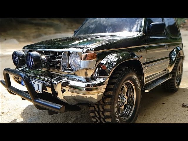 Tamiya CC01 Pajero Metaltop Wide Black Metallic Edition Chassis