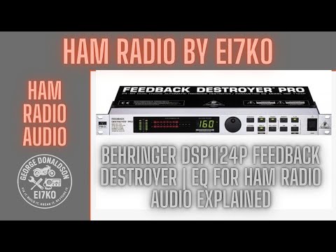 Behringer DSP1124P Feedback Destroyer | EQ for Ham Radio Audio