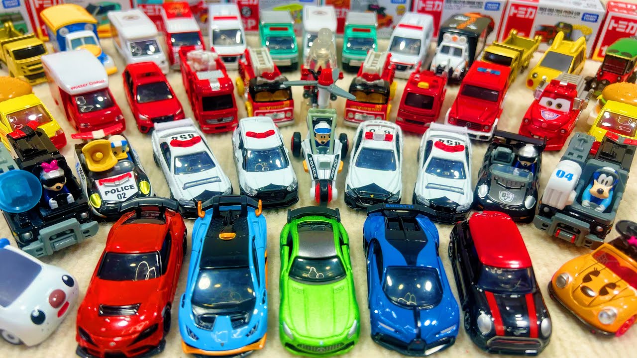 トミカ2025年新作＆旧作 ミニカー おもちゃコレクションTOMICA 2017
