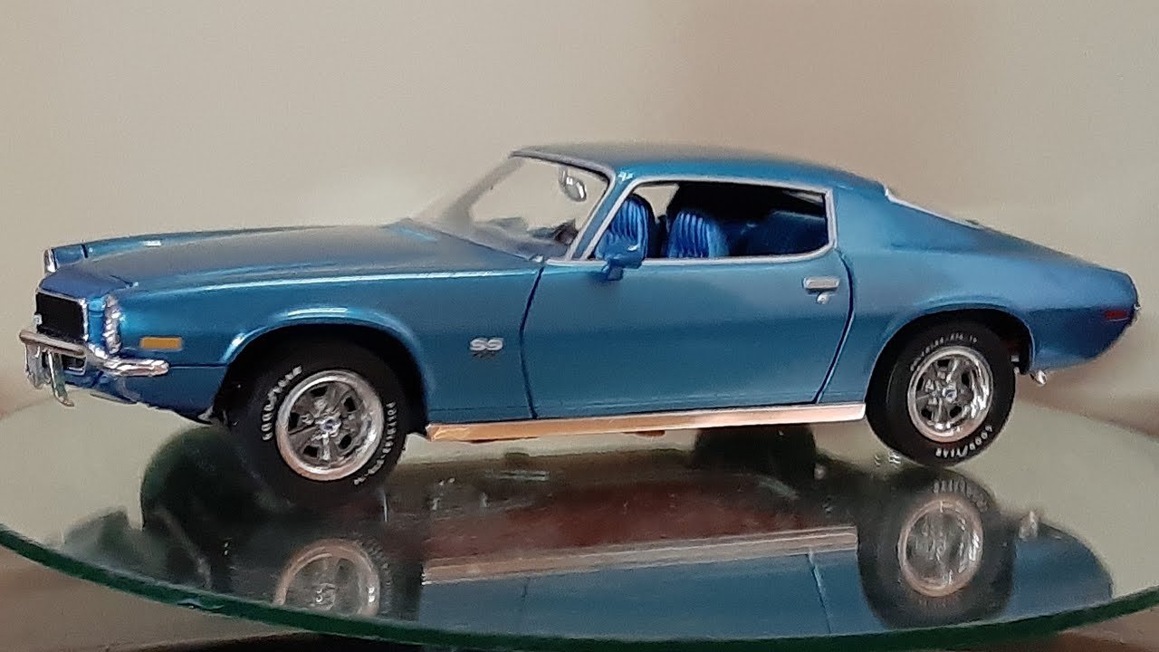 1971 Chevy Camaro SS 350, 1:18th scale, by Auto World (ERTL