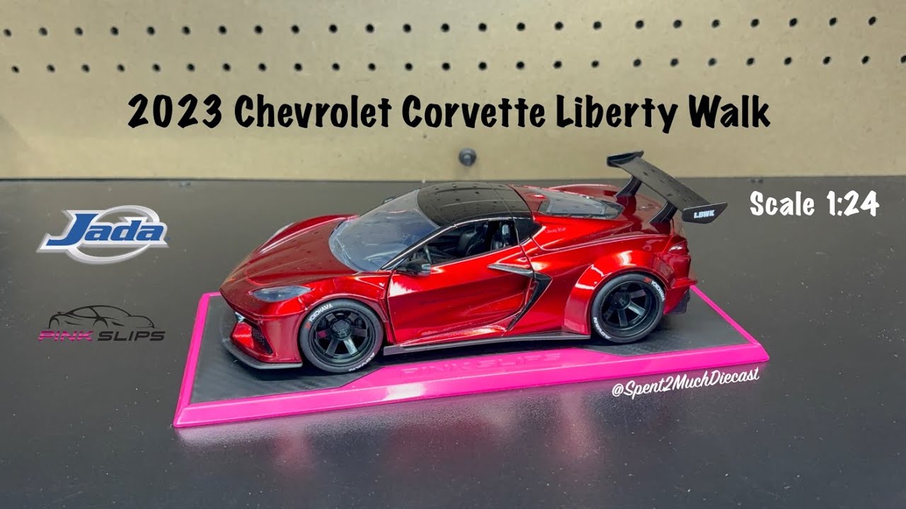 2023 Chevrolet Corvette Liberty Walk (LBWK) By Jada Pink Slips