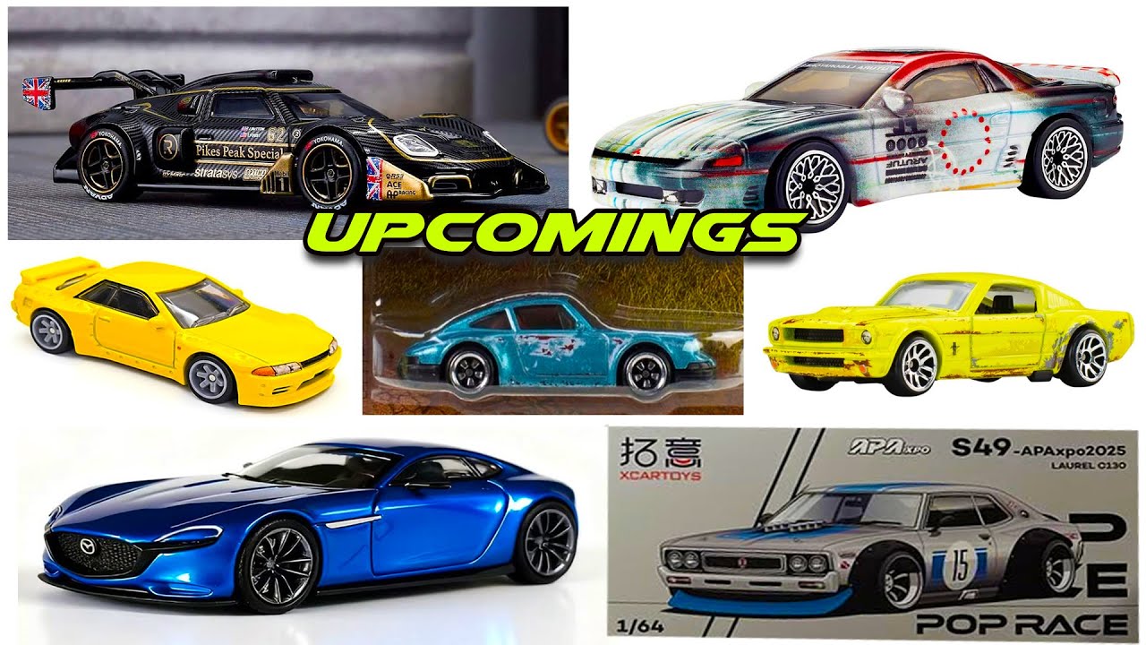 Preview - HW Elite 64 Radford Type 62-2, 3000GT VR-4, Pagani Zonda