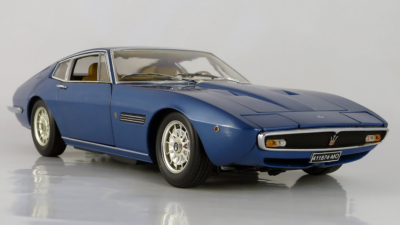 1:18 Minichamps Maserati Ghibli Coupe 1969 - YouTube