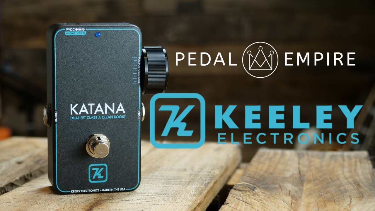Keeley Electronics Katana Boost Exclusive Colour - Pedal Empire