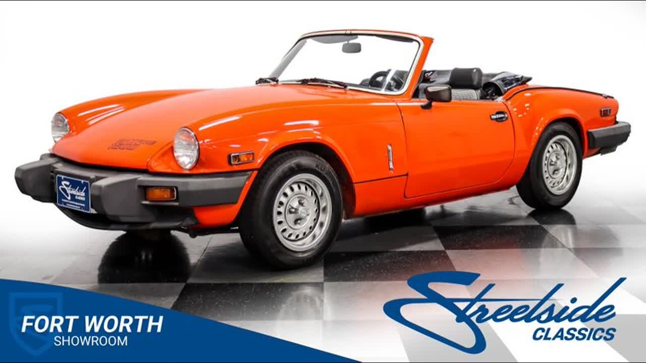 1979 Triumph Spitfire | Classic Cars for Sale - Streetside Classics