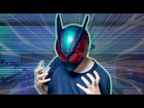 Try wearing a Kamen Rider Z mask [Cosplay mask] - YouTube
