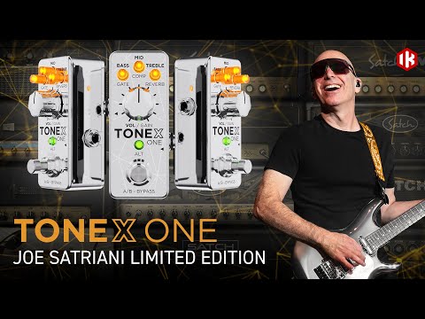 IK Multimediaの限定生産モデル「TONEX ONE Joe Satriani 」が3月21日