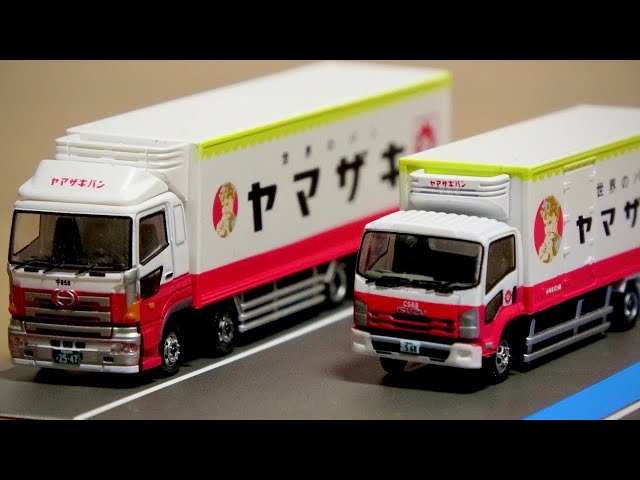 It's so delicate. The Truck Collection Yamazaki Pan Truck Set