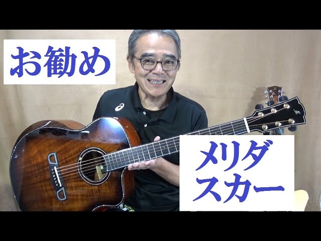 244】メリダ・スカー（傷跡） 倍音成分の多い大変に美しいギター