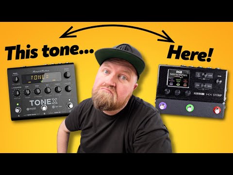 Making my HX Stomp sound like my TONEX pedals. - YouTube
