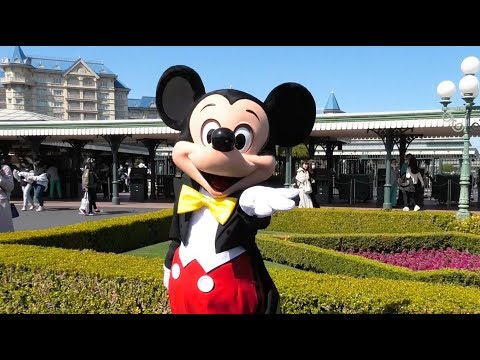 TwT)v TDL エントランス・ミッキー・グリ（2019.3.24） - YouTube