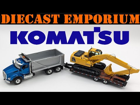 1:50 Scale NZG Komatsu PC200-8 Hydraulic Excavator - YouTube