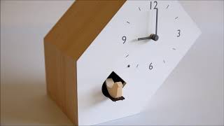 LEMNOS(レムノス)/cuckoo-collection tilt(ティルト) 鳩時計 - YouTube