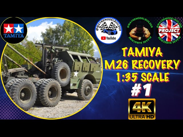 M26 Armoured Tank Recovery Vehicle 1:35 Tamiya #1 - YouTube