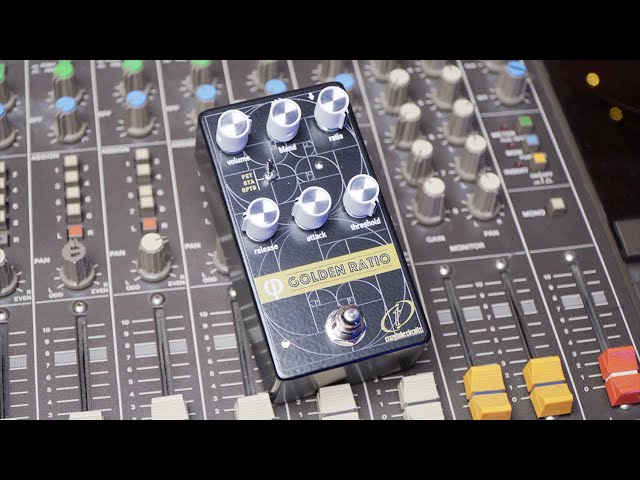 Crazy Tube Circuits Golden Ratio φ Phi Compressor Pedal - YouTube