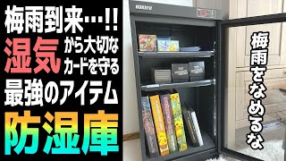 カード】最強の湿気対策！防湿庫を買ってみた【保管】 - YouTube
