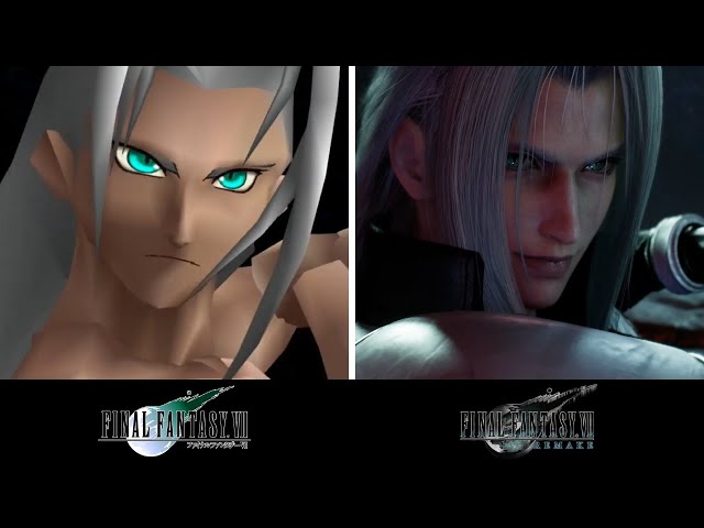 クラウドvsセフィロスの最終決戦 原作と比較 #FF7 #FF7R - YouTube