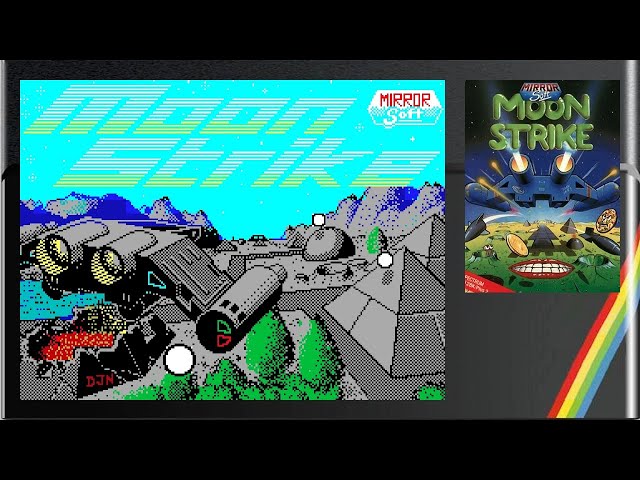 Moon Strike (Mirrorsoft / 1987) ZX Spectrum Review - YouTube