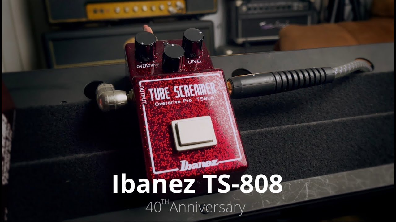 Ibanez TS 808 40TH Anniversary By Guitarcoach Shop - YouTube