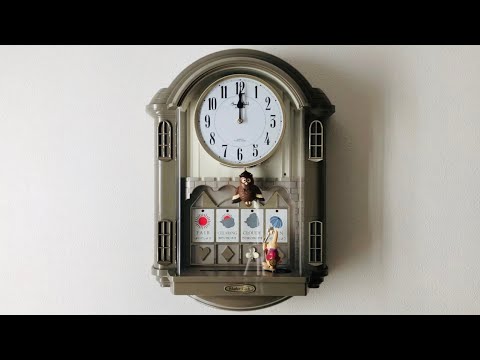 我が家の楽しい気象台 からくり時計 スモールワールドウェザーDX - YouTube