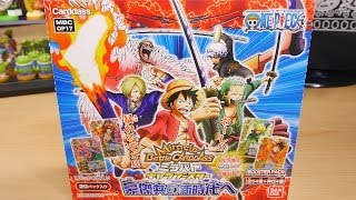 ミラバト 開封動画】ワンピース 豪傑共の新時代 1箱目 1/4【One Piece