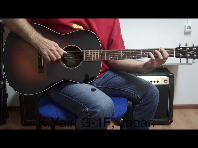 K.Yairi G-1F, Japan (Demo) - YouTube