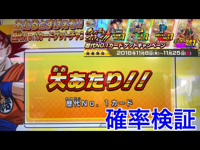 確率検証】当たるとすげぇぞ！キャンペーンを当たるまで確率検証してき