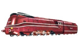 Märklin DR BR 03-1055 Streamlined Locomotive & Vintage Tin Plate