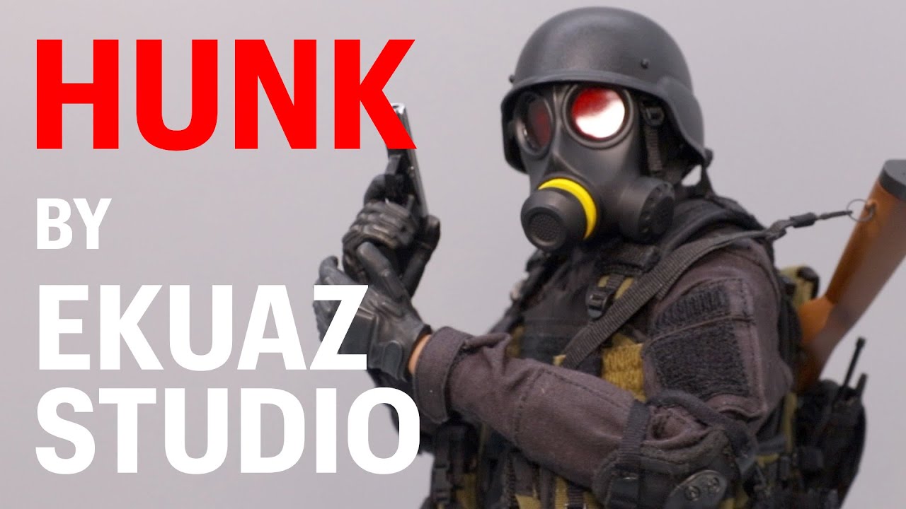 Ekuaz Studio Grim Reaper Hunk 1/6 Scale Figure Resident Evil 2