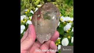 パキスタン/シガー産]ヒマラヤンスモーキークォーツ原石ナチュラル