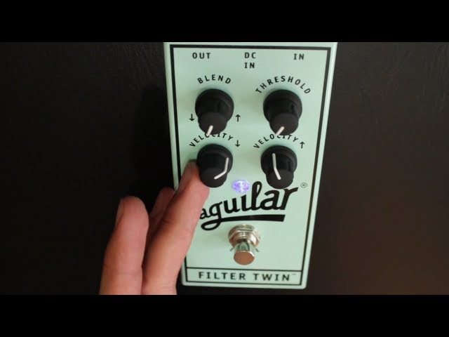 Aguilar Filter Twin Pedal with Norm Stockton **ArtOfGroove.com