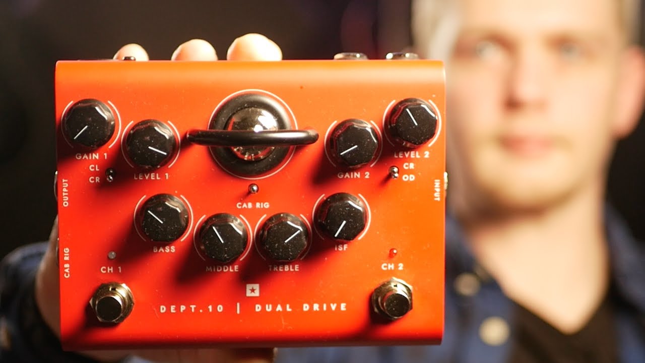 Blackstar Dept 10 Dual Drive Guitar Pedal Review & Demo - YouTube