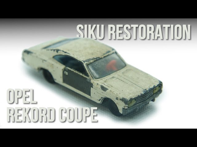 SIKU restoration: V271 Opel Rekord Coupé - YouTube