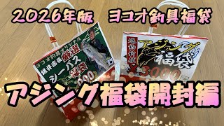 2026 Yokowo Fishing Tackle Lucky Bag - Ajing Edition - YouTube