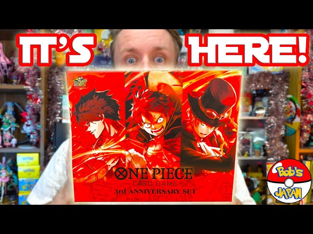 One Piece Card Game 3rd Anniversary Set OPENING and Review