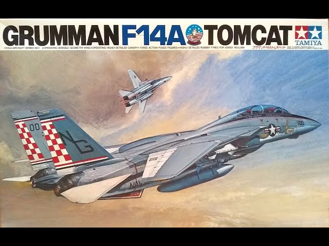 1980 Tamiya 1/32 Grumman F-14A Tomcat - YouTube