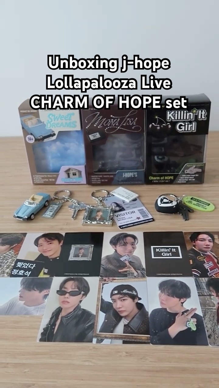 BTS J-HOPE Charm of HOPE WEVERSE Lollapalooza LIVE 公式トレカ