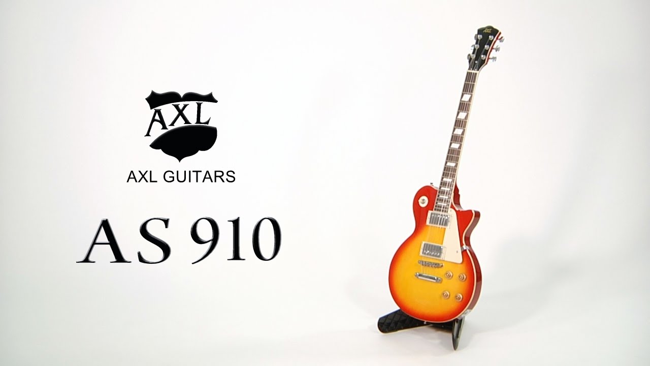 AXL GUITARS / エレキギター AS910 - YouTube
