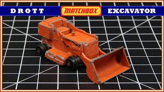 Matchbox #58B Drott Excavator - Restoration - YouTube