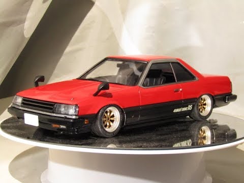 A review of the Arii 1/24 Skyline 2000 RS, assembled by a plastic