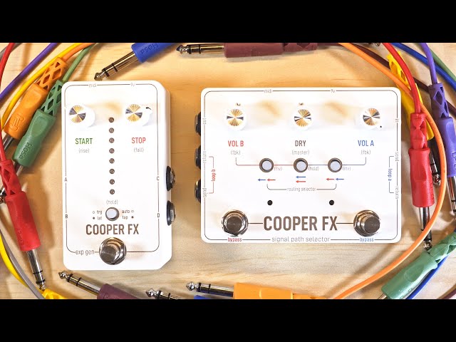 Cooper FX | Sound Tools - exp gen + signal path selector - YouTube