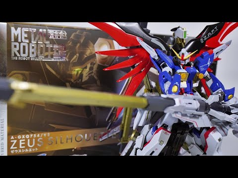 Unboxing METAL ROBOT SPIRITS SIDE MS ZEUS SILHOUETTE & DESTINY