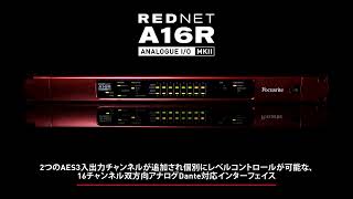 RedNet A16R MkII – Media Integration, Inc.