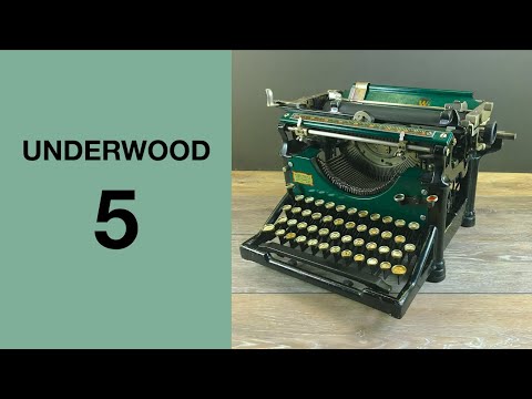 Underwood 5 - YouTube
