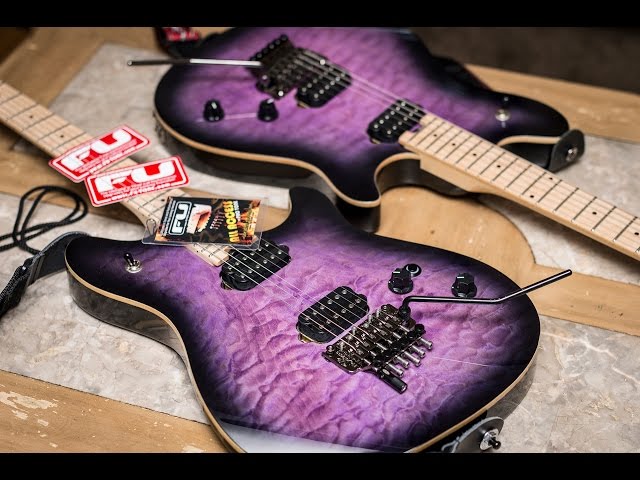 New EVH Gear Wolfgang Standard Guitar Transparent Purple Burst