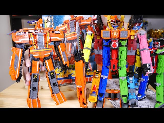 開封編】勢いで超超トッキュウダイオーまで紹介！烈車合体シリーズ11