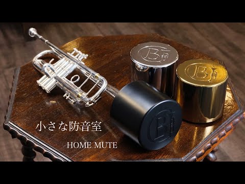 Home Mute】自宅に小さな防音室を。トランペットの音量比較（with