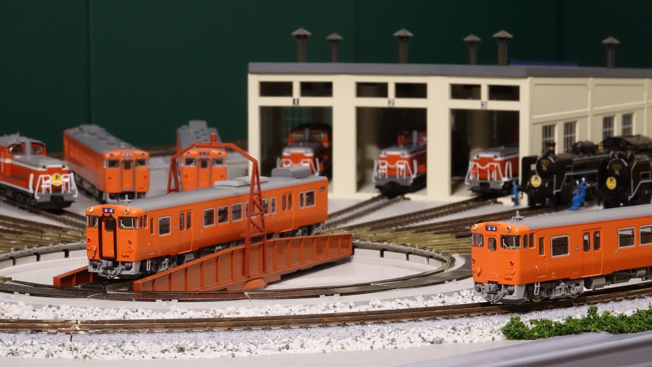TOMIX キハ47 JR西日本更新車をNゲージレイアウトで楽しむ！N scale