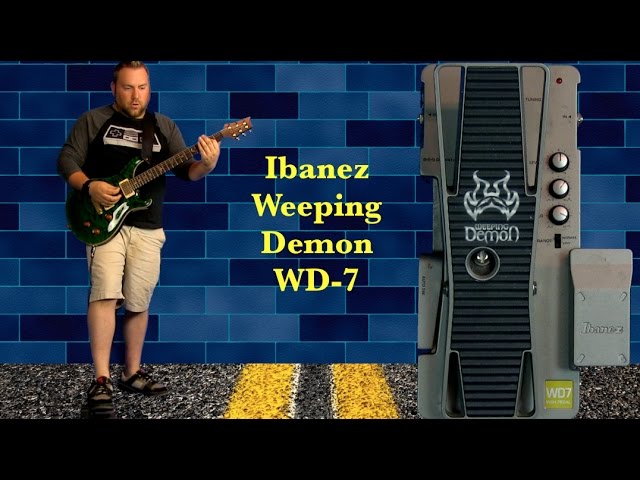 Ibanez WD7 Weeping Demon レビュー - YouTube