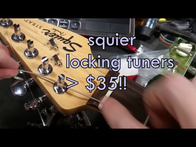 Locking tuners for Squier Strat | cheap drop in replacements